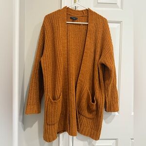 American Eagle Outfitters Women's Rust Cardigan